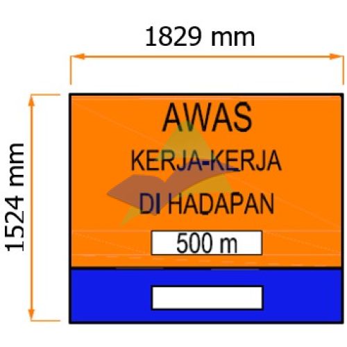 Advance Warning Sign