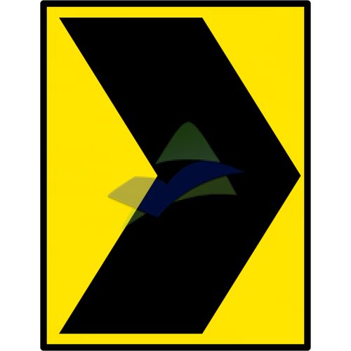 Chevron Delineator (Right)