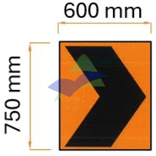 Chevron Delineator — Signage (Ream Standard) supplied by Muhibah, Malaysia