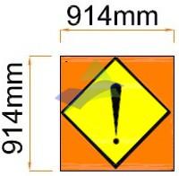 Danger Signs In Construction Areas — Signage (Ream Standard) supplied by Muhibah, Malaysia