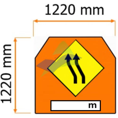 Diversion To The Left (2 Lanes)