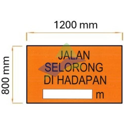 Jalan Selorong Di Hadapan