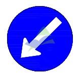 Keep Left — Signage (JKR Standard) supplied by Muhibah, Malaysia