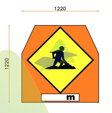 Highway / LLM Temporary Signboard additional view