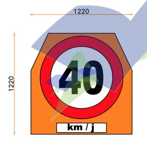 Highway / LLM Temporary Signboard additional view