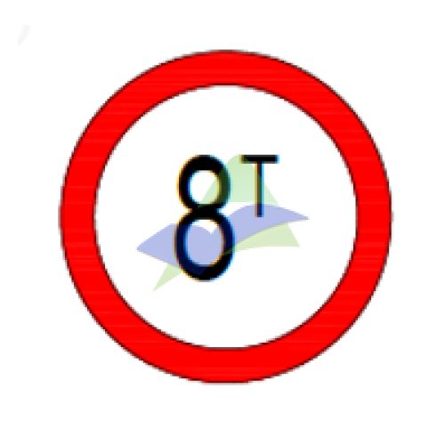 No Entry for Vehicle Exceed Specified Weight