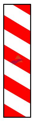 Obstruction Marker — Signage (JKR Standard) supplied by Muhibah, Malaysia