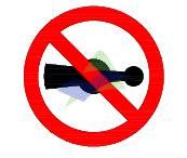 Restriction On Use Of Horns — Signage (JKR Standard) supplied by Muhibah, Malaysia