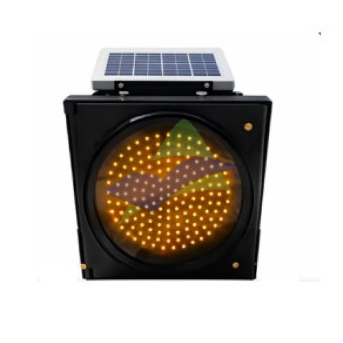 Solar Warning Light Amber