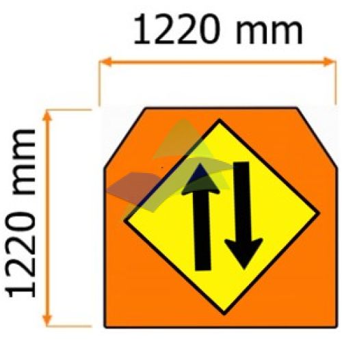 Two Way Traffic Sign