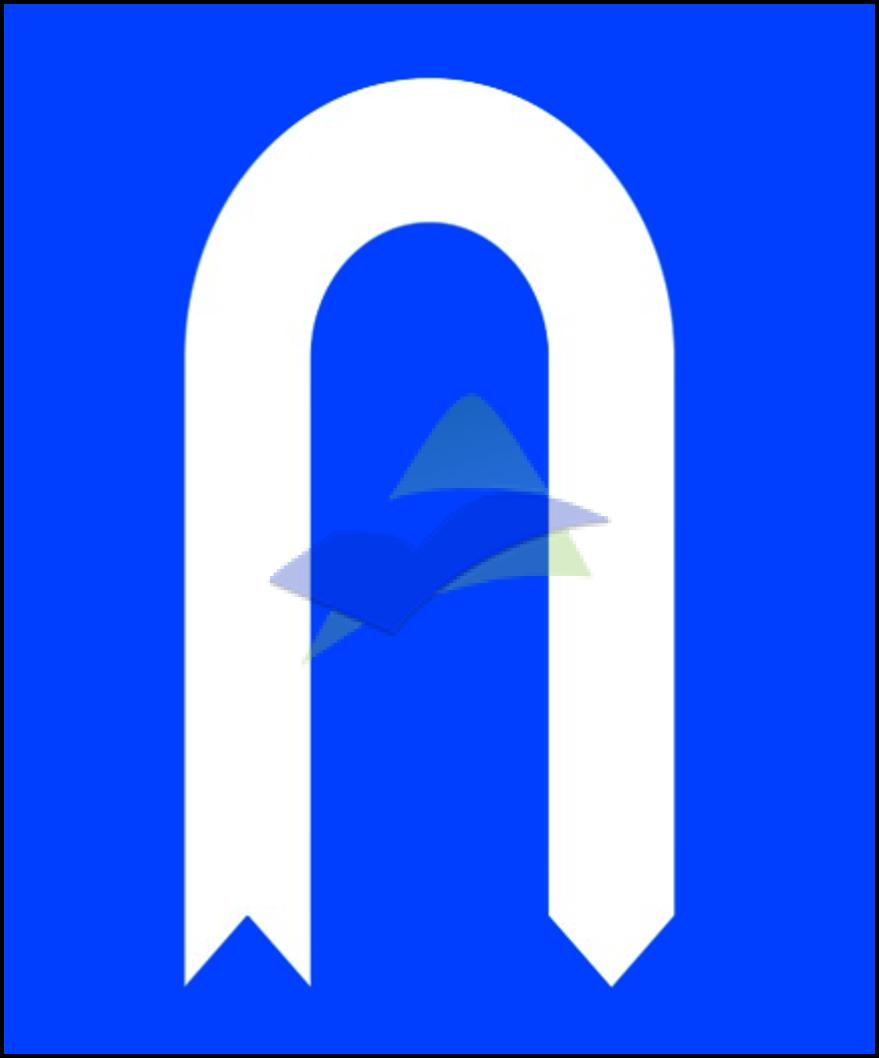 U - Turn — Signage (JKR Standard) supplied by Muhibah, Malaysia