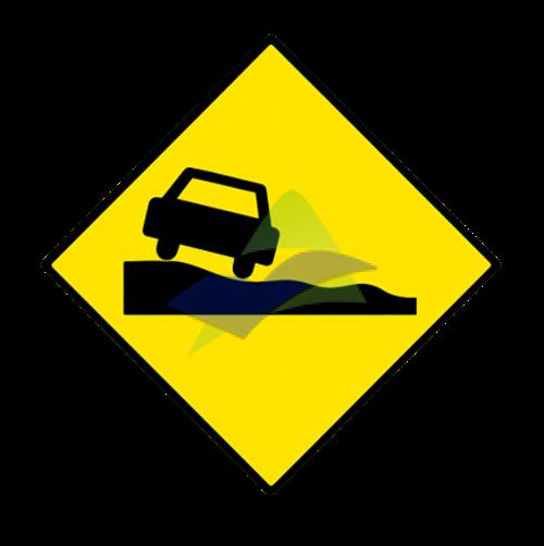 Uneven Road — Signage (JKR Standard) supplied by Muhibah, Malaysia