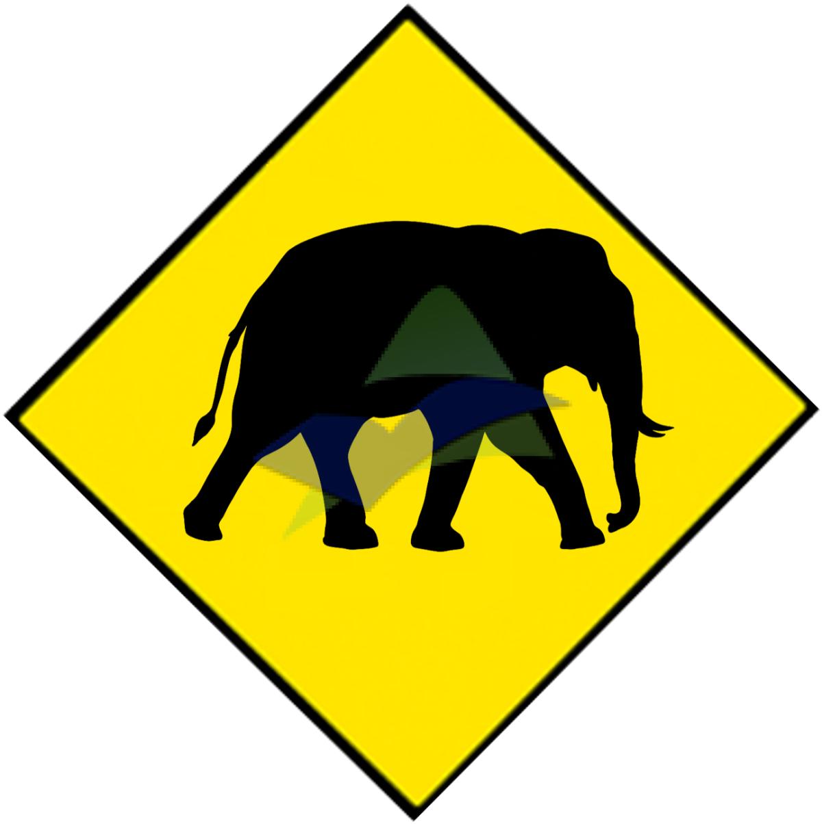 Wildlife Crossing — Signage (JKR Standard) supplied by Muhibah, Malaysia